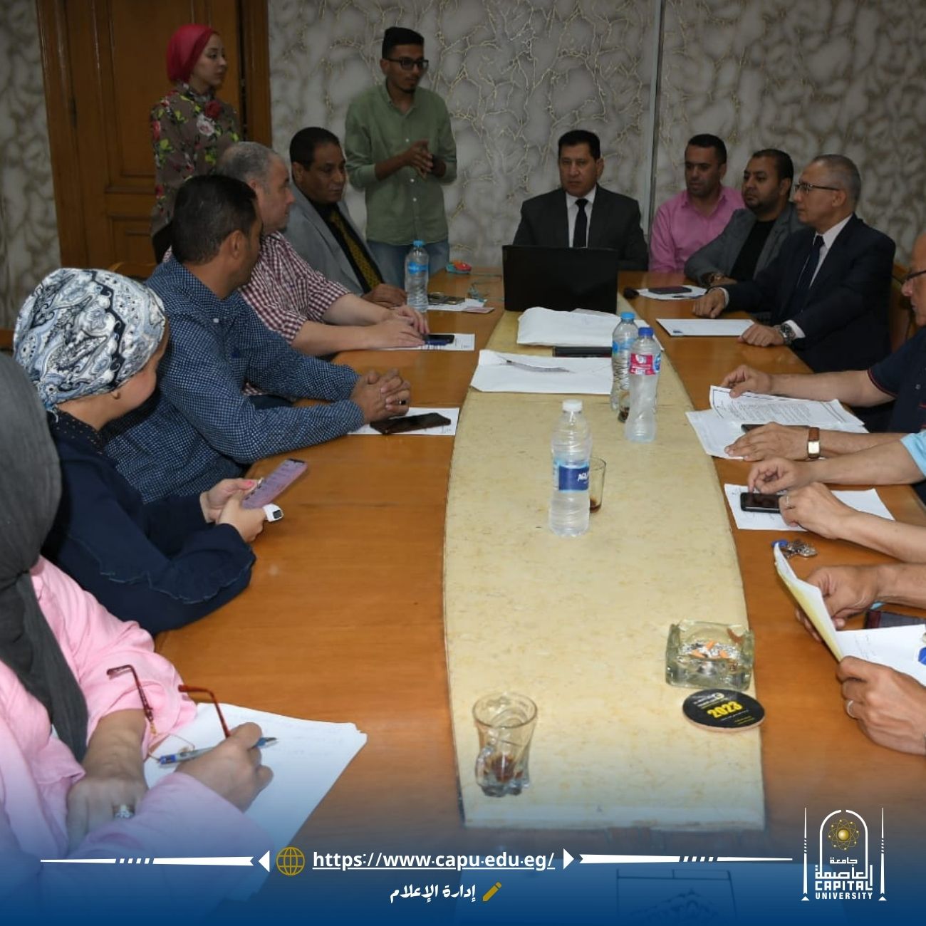 صندوق التأمين الخاص بجامعة العاصمة يعزز المزايا التأمينية للمشتركين ويواصل دراسة تطوير خدماته