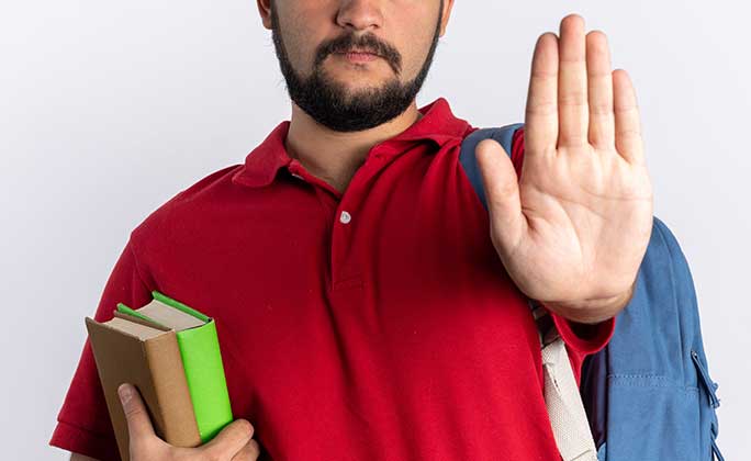 إيقاف القيد