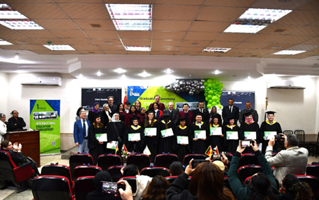 Graduation ceremony Intake (11) Helwan University Egypt January 2024